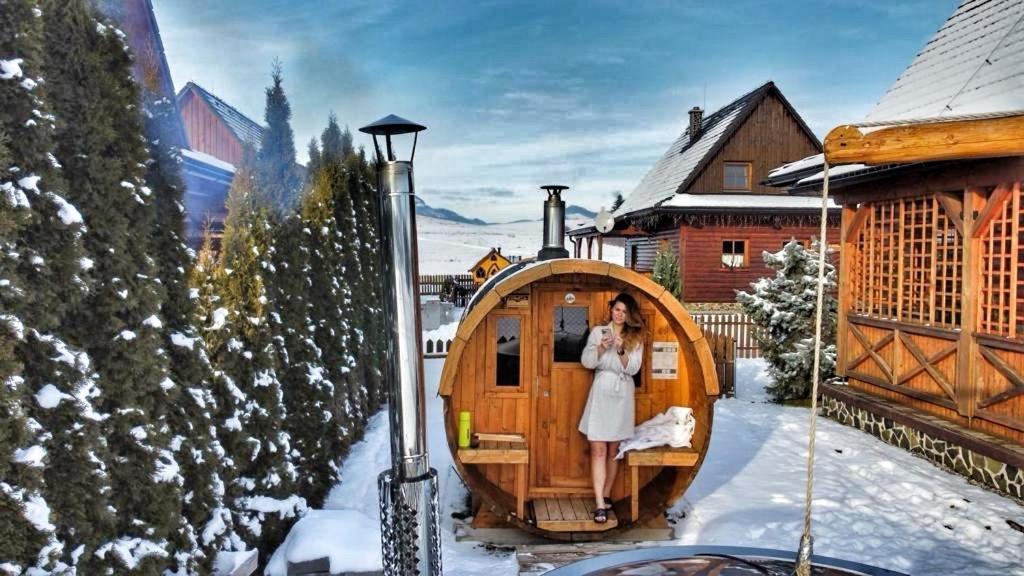 Drevenicka Anicka - Liptovska Mara Villa Liptovský Trnovec Екстериор снимка